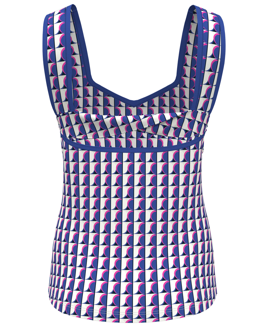 Women's Sweetheart Tennis Tank Top (Nebulas Blue) 