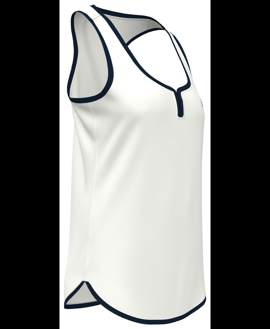 Womens Sweetheart Tennis Tank Top (Bright White) 
