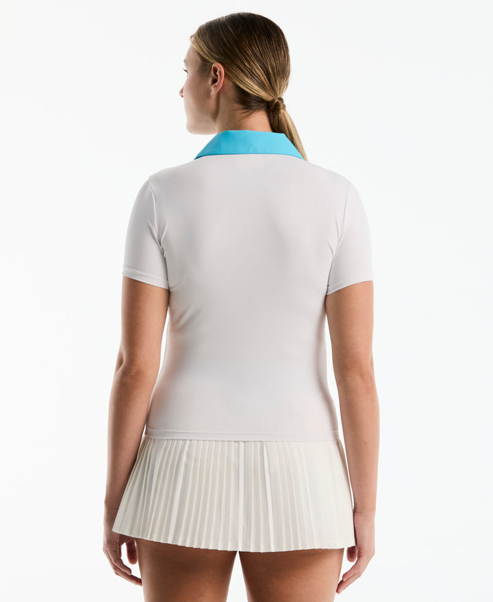 Women's Tennis Color Block Polo-Women's Polos-Original Penguin