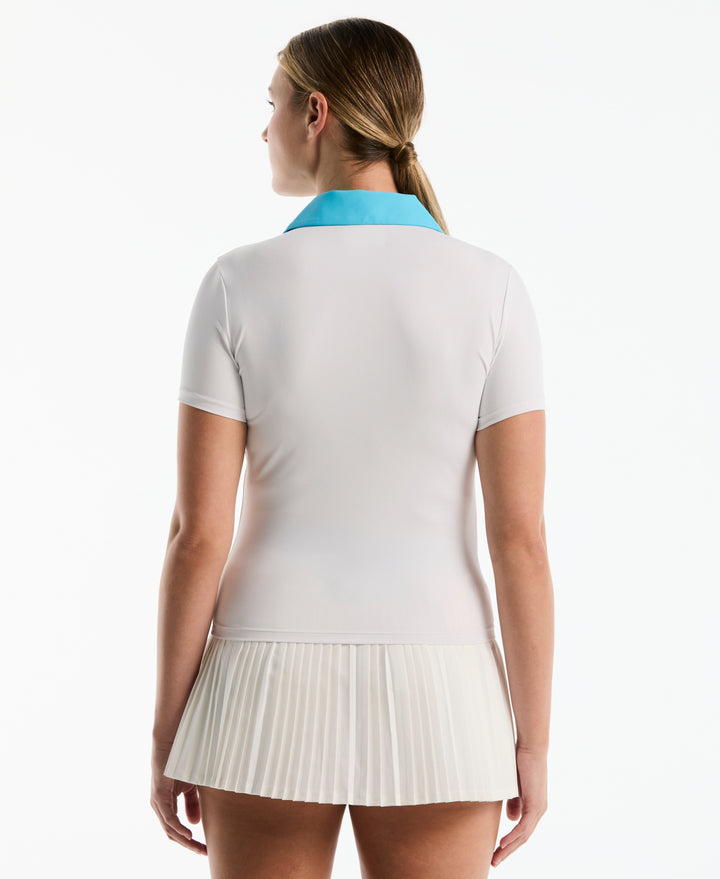 Women's Tennis Color Block Polo-Women's Polos-Original Penguin