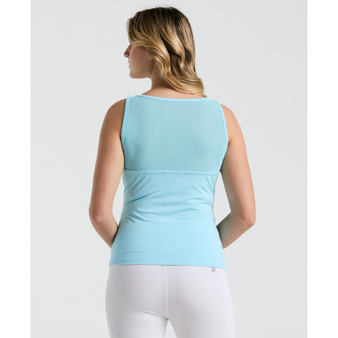 Women's Tennis Colour Block Tank Top (Castaway) 