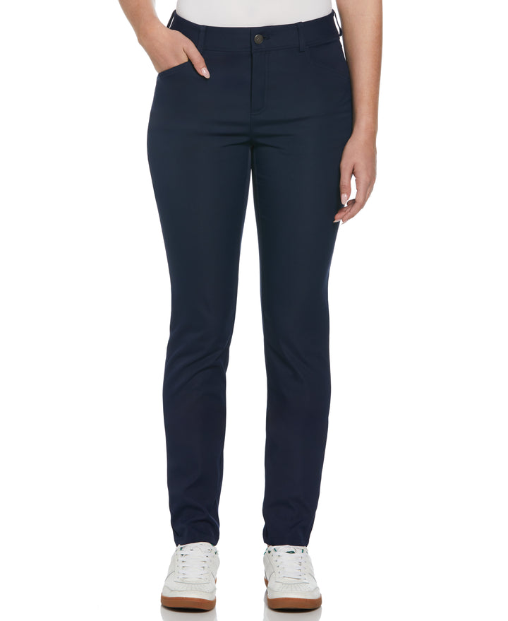 Womens Veronica 5-Pocket Full Length Golf Trousers (Black Iris) 