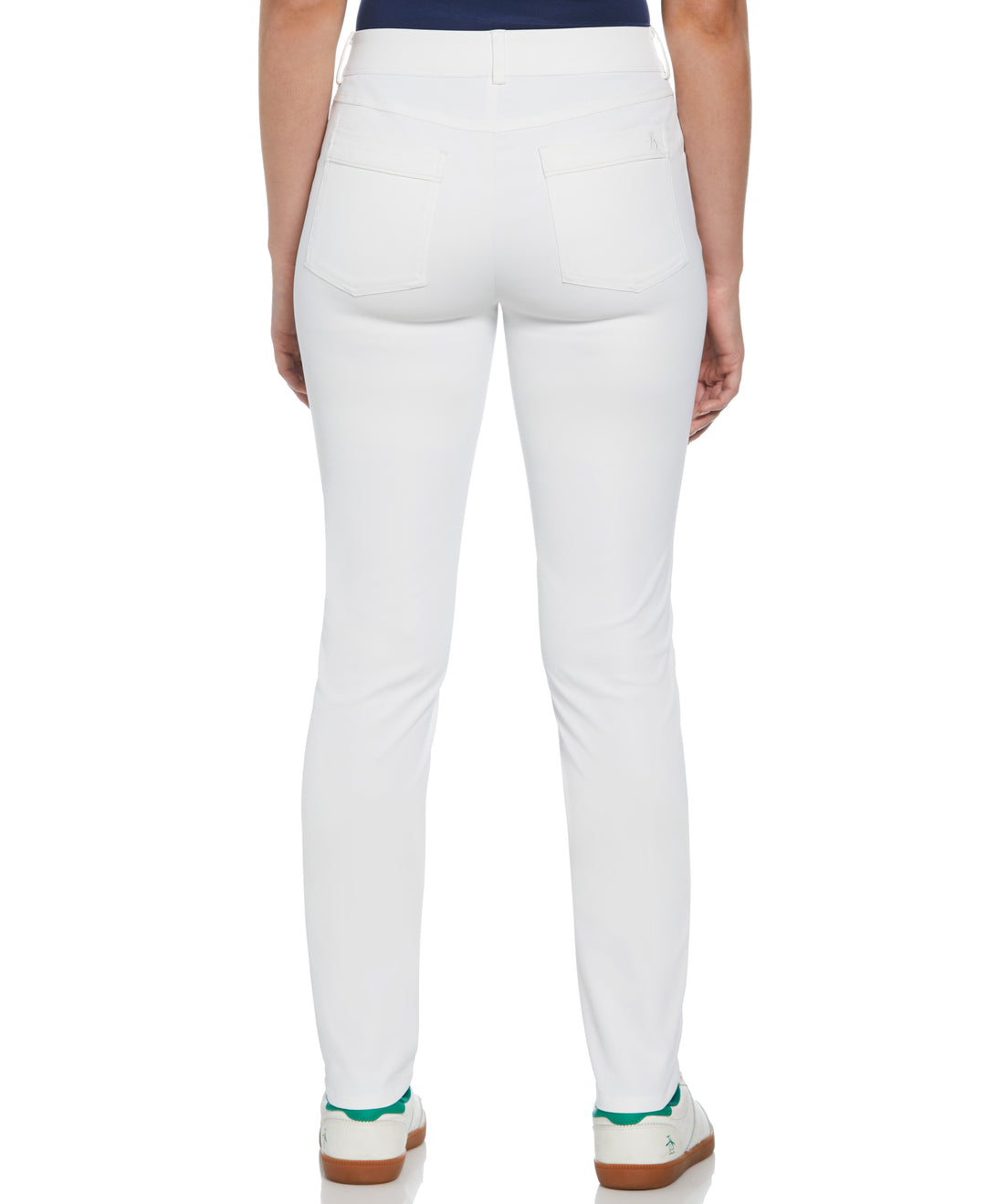 Womens Veronica 5-Pocket Full Length Golf Trousers (Bright White) 