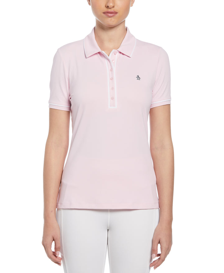 Women's Veronica Performance Golf Polo-Women's Polos-Gelato Pink-XS-Original Penguin