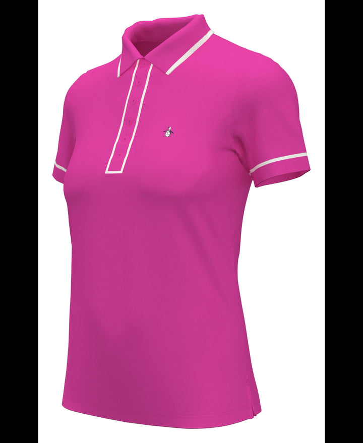 Women's Performance Veronica Polo (Cheeky Pink) 