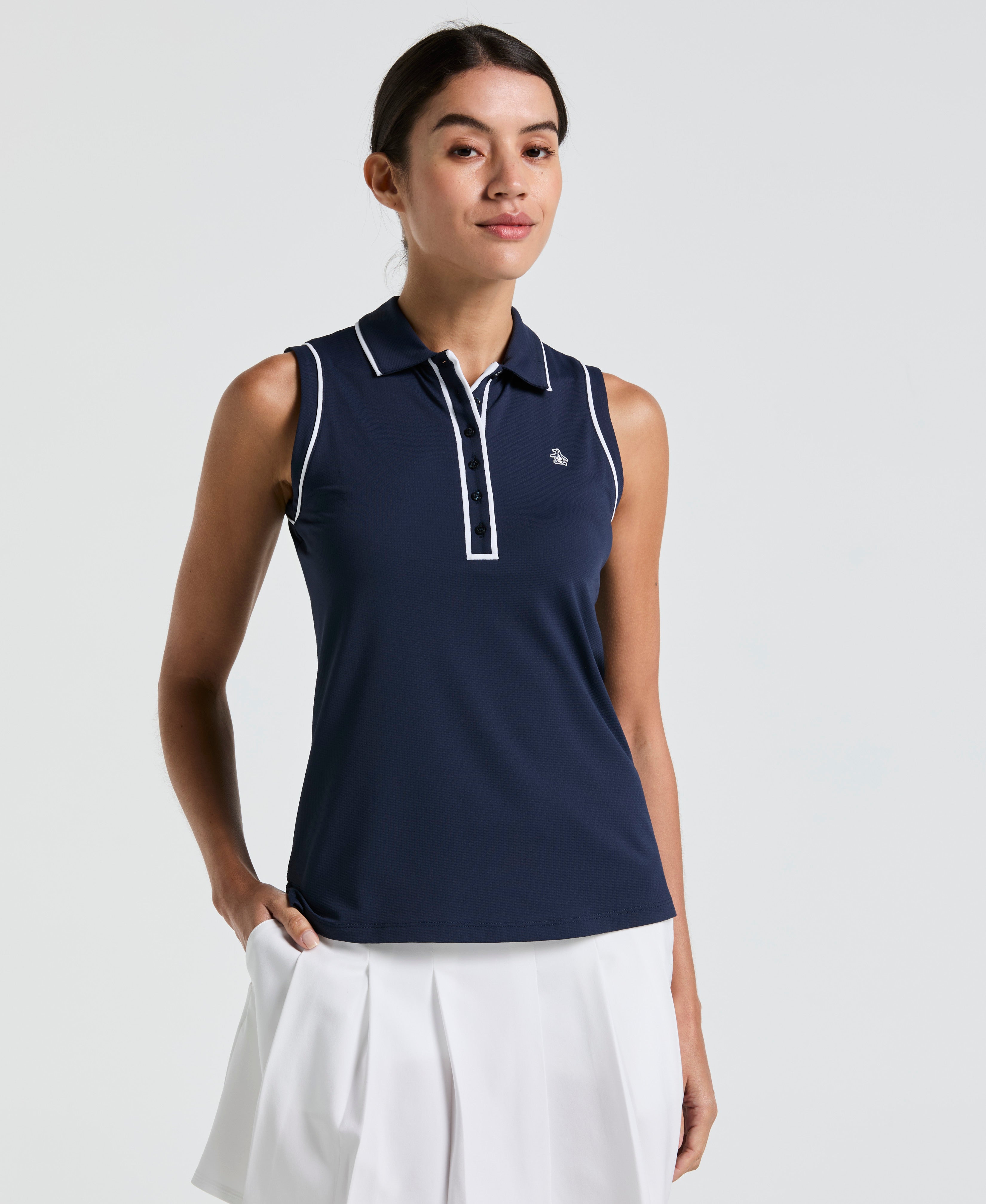 Women's Veronica Sleeveless Golf Polo – Original Penguin US