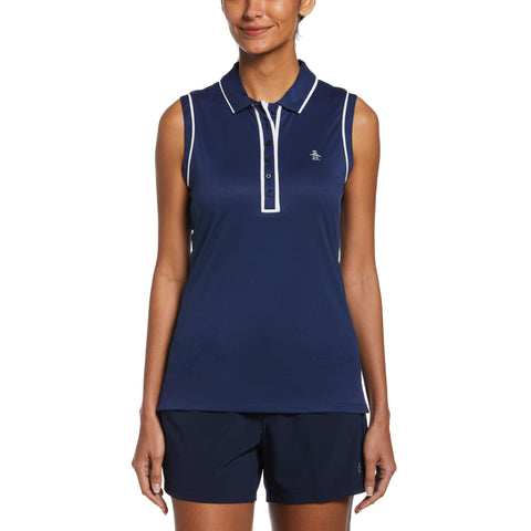 Short Sleeve Veronica Polo (Black Iris) 