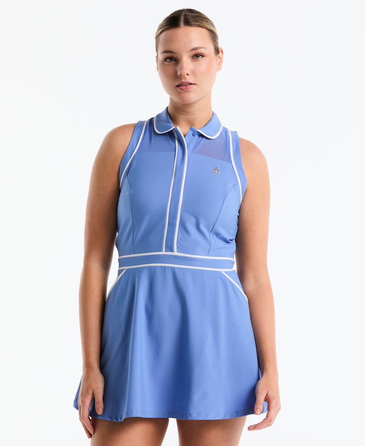Veronica Sleeveless Dress (Ultramarine) 