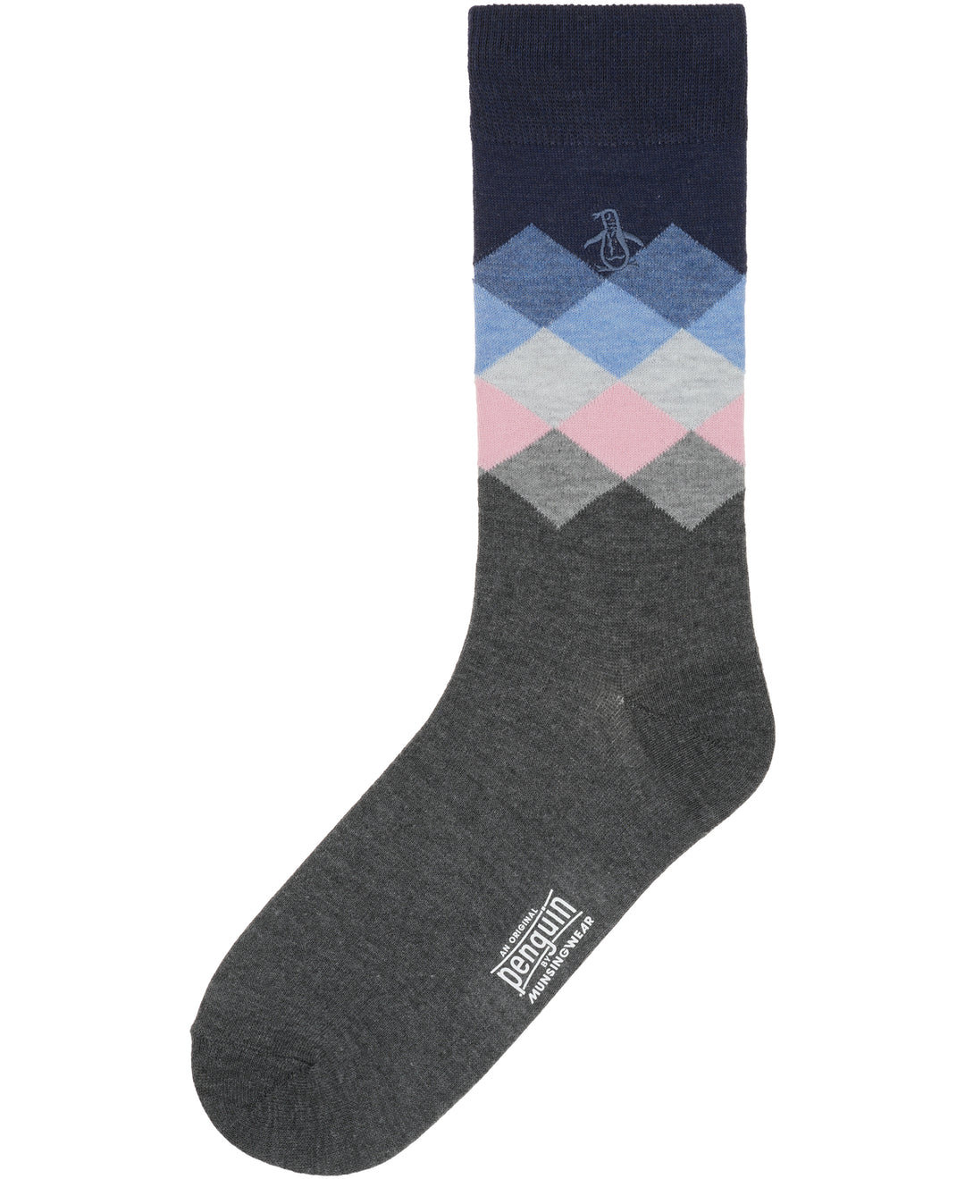 Wyatt Argyle Sock (Grey) 