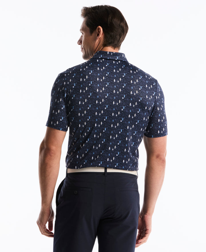 Printed Bartender Golf Polo