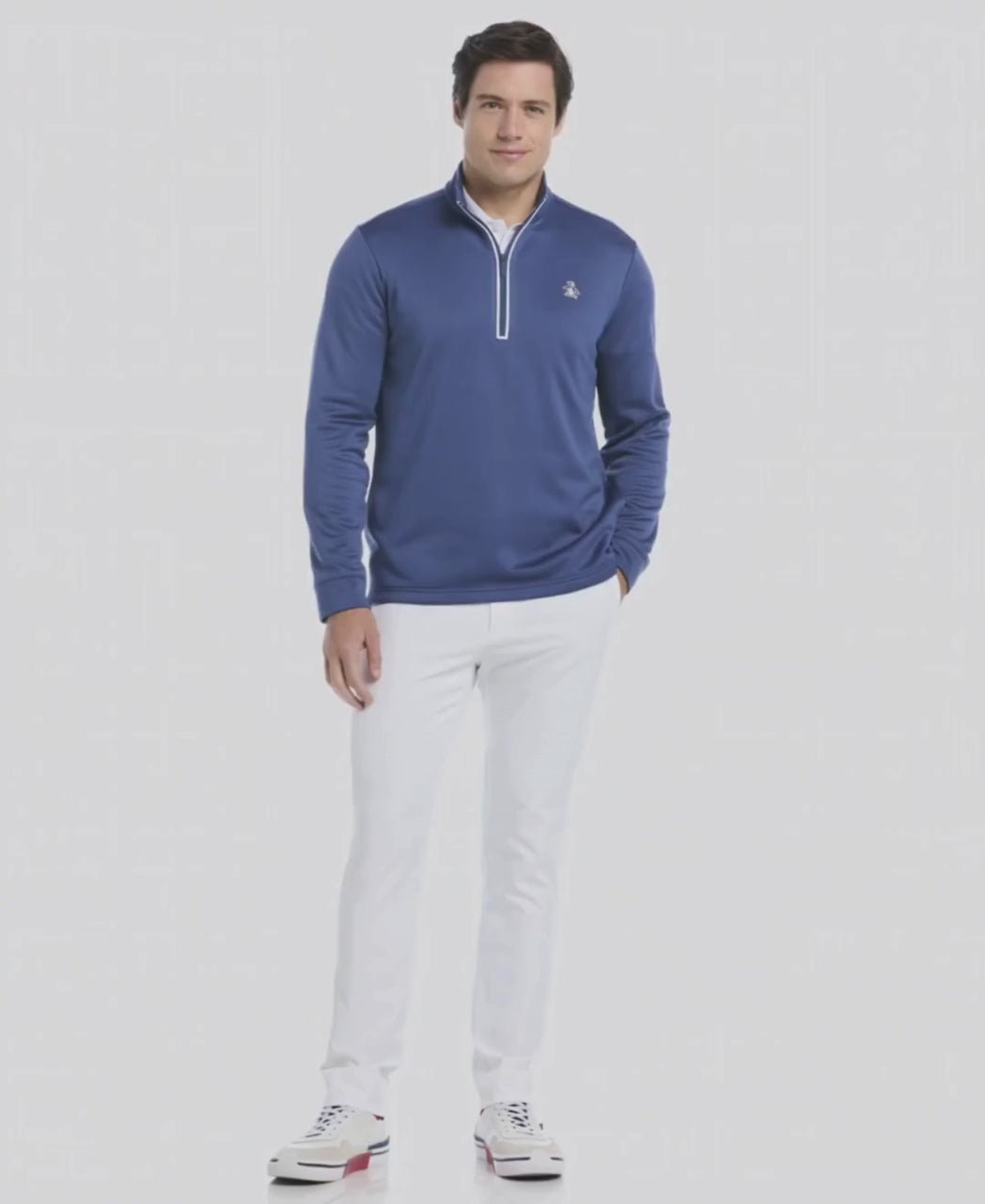 Quarter Zip Fleece Golf Pull-Over