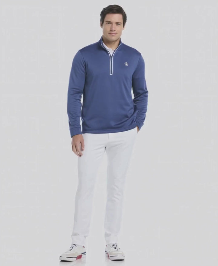 Quarter Zip Fleece Golf Pull-Over