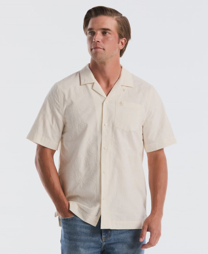 All-Over Flower Camp Shirt