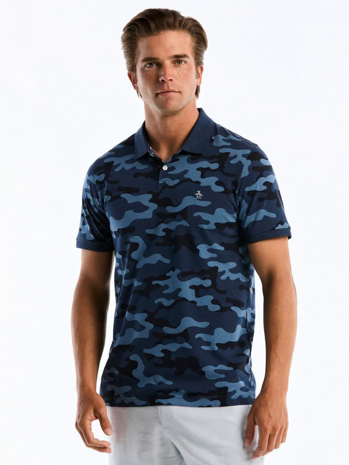 Camo Print Polo - Multishot Lookbook