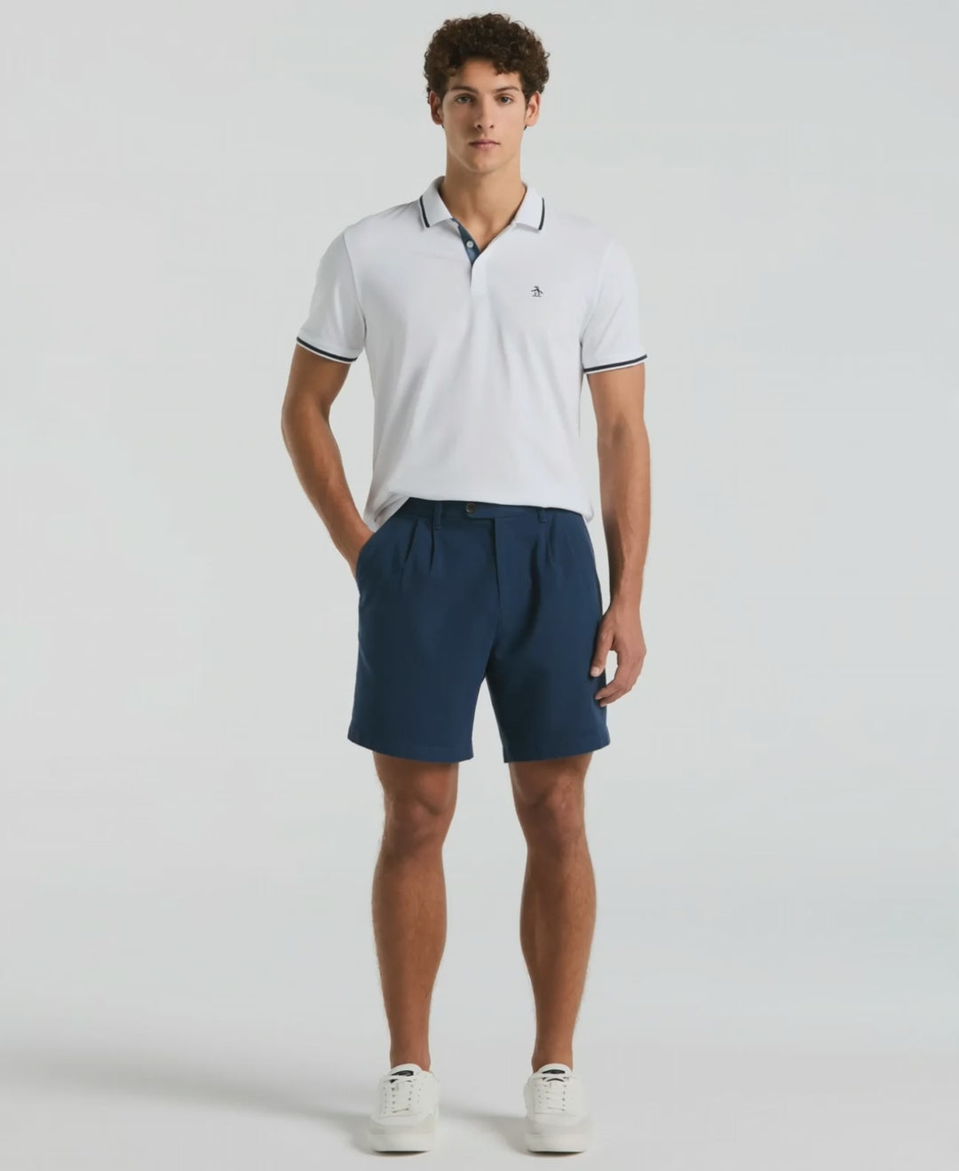 Tipped Jersey Polo