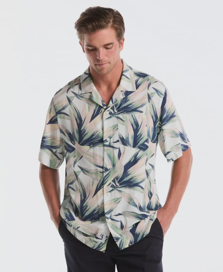 All-Over Succulent Camp Shirt