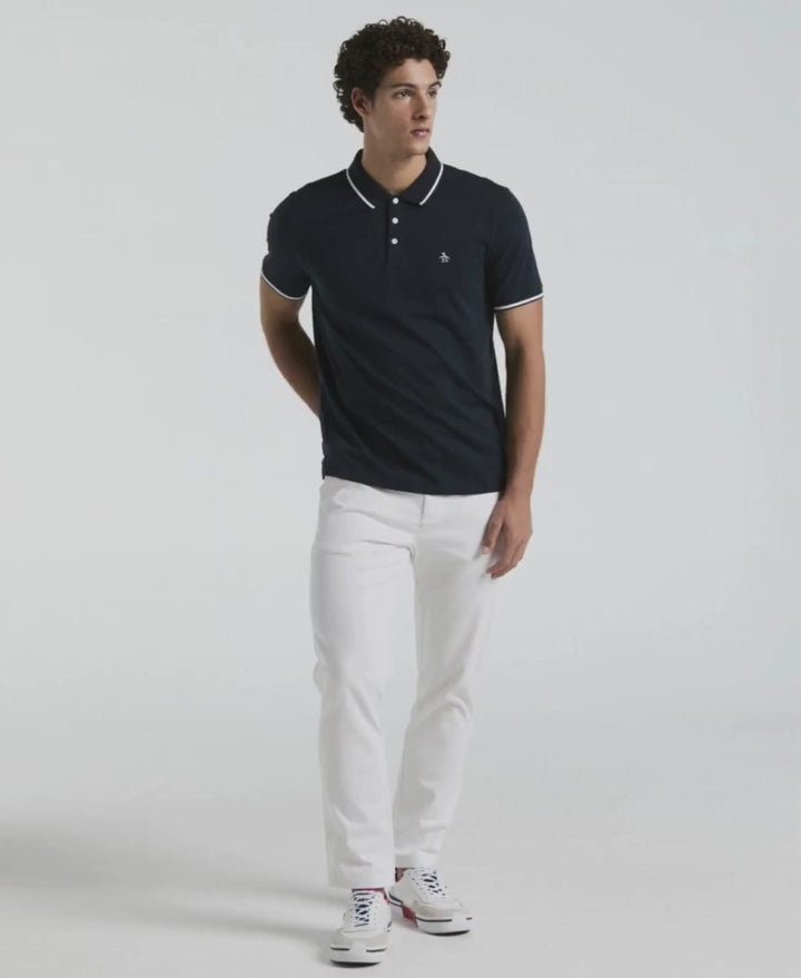 Tipped Jersey Polo