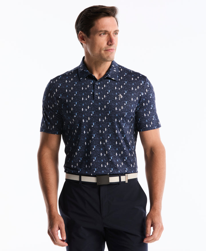 Printed Bartender Golf Polo