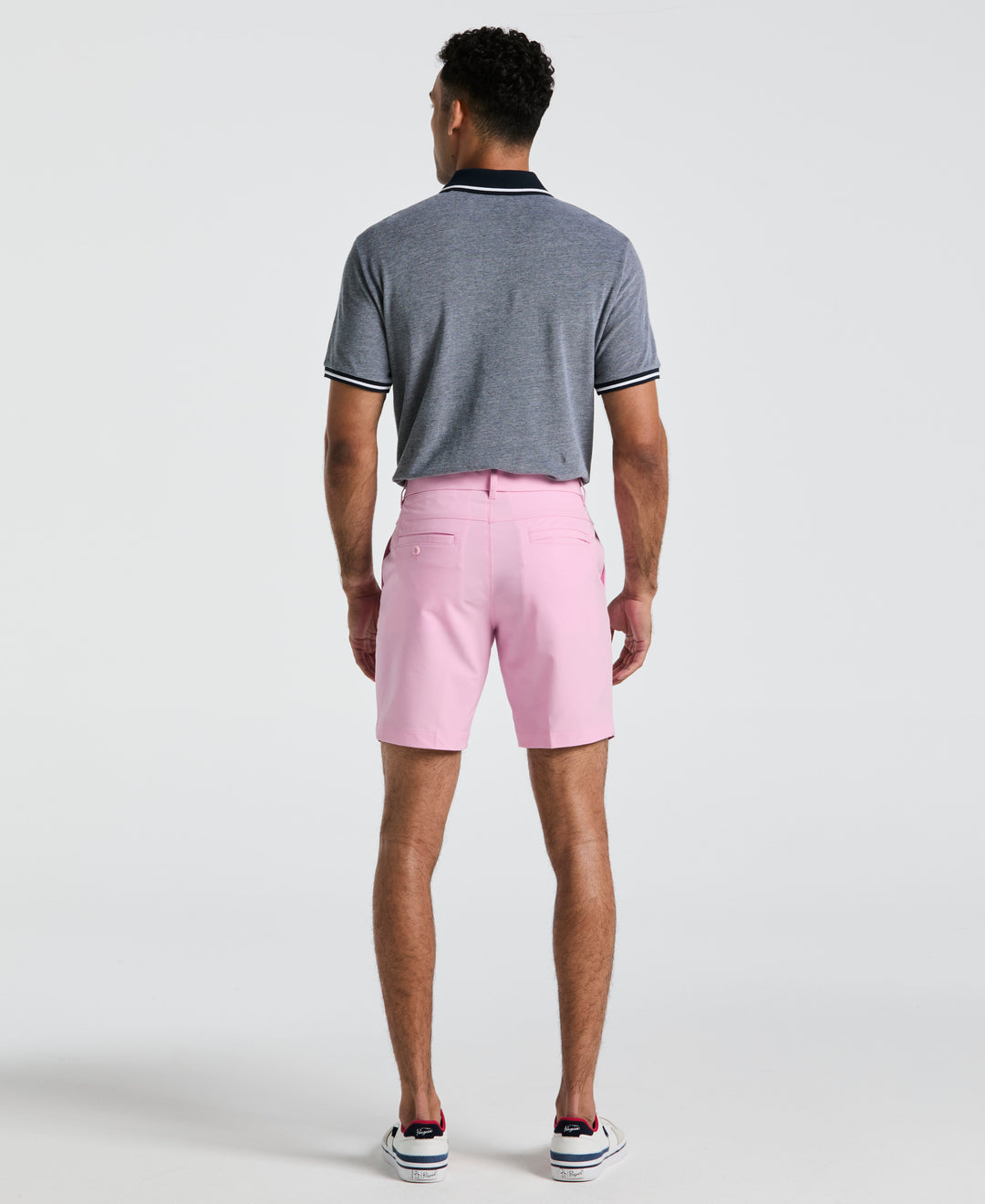 8" Technical Flat Front Golf Short