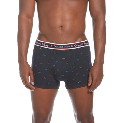 4-PACK TRUNK-Underwear-Nvy/Nectari Pet/Lt Bl-S-Original Penguin