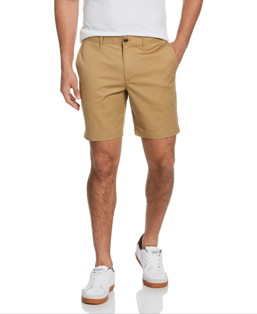 Big and Tall 8" Basic Short with Stretch  (Kelp) 