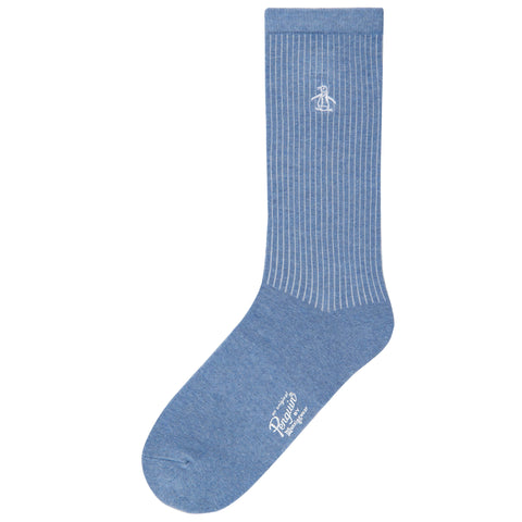 Basic Athletic Fit Sock-Socks-Blue-NS-Original Penguin