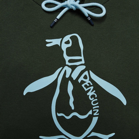 Logo Fleece Hoodie-Sweatshirts-Original Penguin