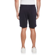 Big & Tall Brushed Black Fleece Short  (Dark Sapphire) 