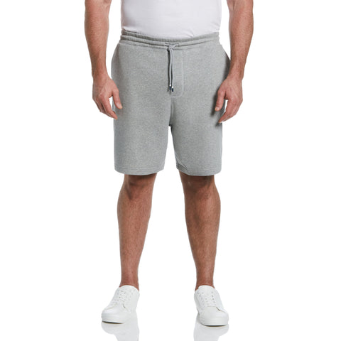 Big & Tall 9" Core Fleece Short (Rain Heather) 