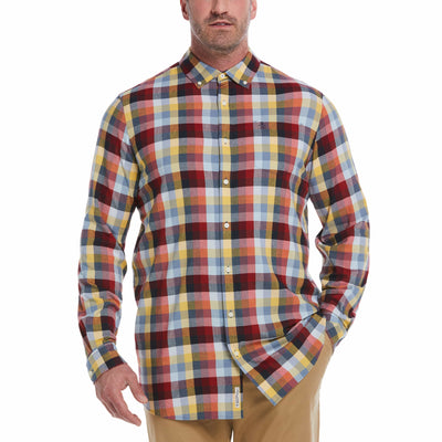 Big & Tall EcoVero™ Woven Plaid Stretch Shirt (Spring Lake) 