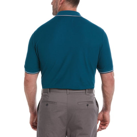 Big and Tall Puzzle Pete Tee (Blue Coral) 