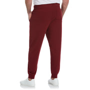Big & Tall Organic Cotton Fleece Logo Pant (Cabernet) 