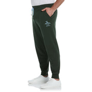 Big & Tall Organic Cotton Fleece Logo Pant (Deep Forest) 