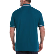 Big and Tall Organic Earl Polo (Blue Coral) 