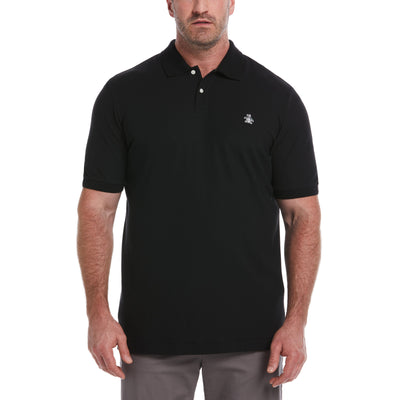 Big & Tall Daddy Polo (True Black) 