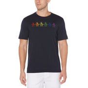 Big & Tall Pride Rainbow Pete Tee-Tees-Dark Sapphire-XLT-Original Penguin