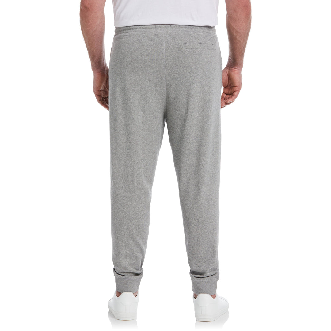 Big & Tall Sticker Pete Fleece Jogger (Rain Heather) 