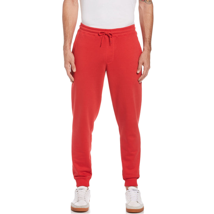 Big and Tall Sticker Pete Fleece Jogger Pant (Rococco Red) 