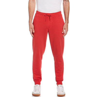 Big and Tall Sticker Pete Fleece Jogger Pant (Rococco Red) 