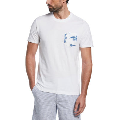 Bird Pocket Tee (Bright White) 