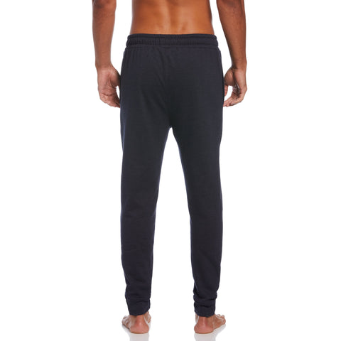 BRUSH BACK FLEECE LOGO JOGGER (Grey) 