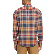Brushed Flannel Button Down (Dress Blues) 
