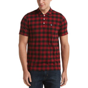 Buffalo Check Polo-Polos-Biking Red-XXL-Original Penguin