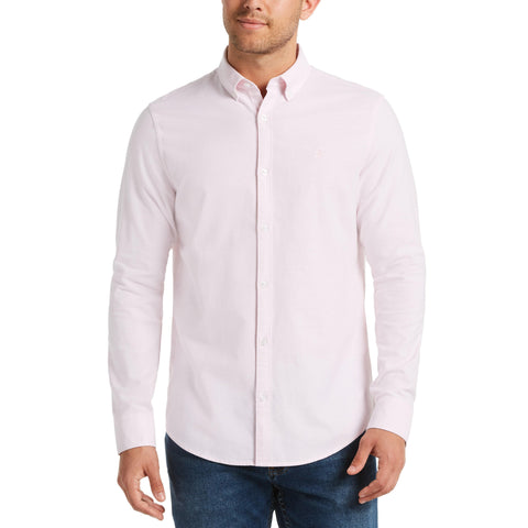 Core Oxford Shirt-Shirts-Parfait Pink-XS-Original Penguin