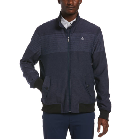 Dobby Golf Jacket-Golf Jackets-Original Penguin