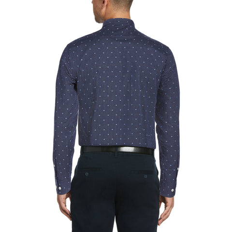 Dobby Graph Dot Dress Shirt-Dress Shirts-Original Penguin
