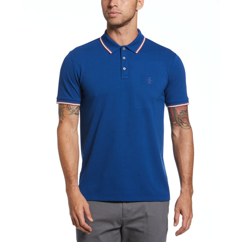 Dual Striped Tipping Polo (Limoges) 