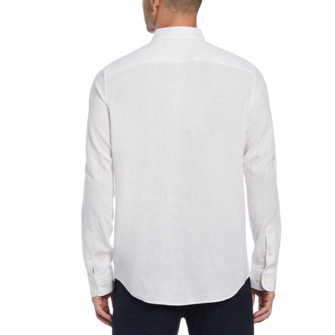 Linen Shirt (Bright White) 
