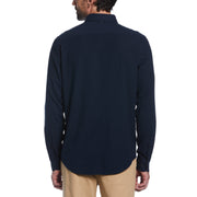 EcoVero™ Oxford Stretch Shirt (Dark Sapphire) 