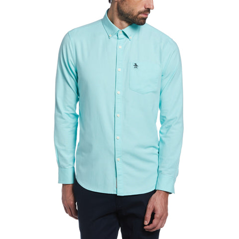 Eco Stretch Oxford Shirt (Aruba Blue) 